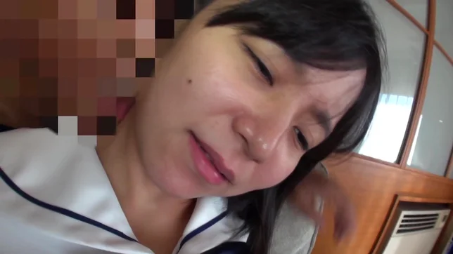 Masami Honda sexy Asian schoolgirl shows wet panty 3
